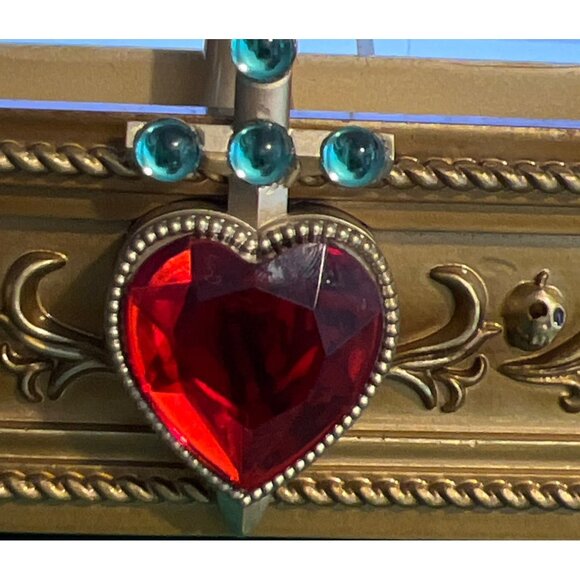 Bath Body Works Disney Villains Light Up Vanity Magic Mirror Gold Tone Tray NWT - Picture 3 of 6